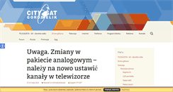 Desktop Screenshot of citysat.com.pl